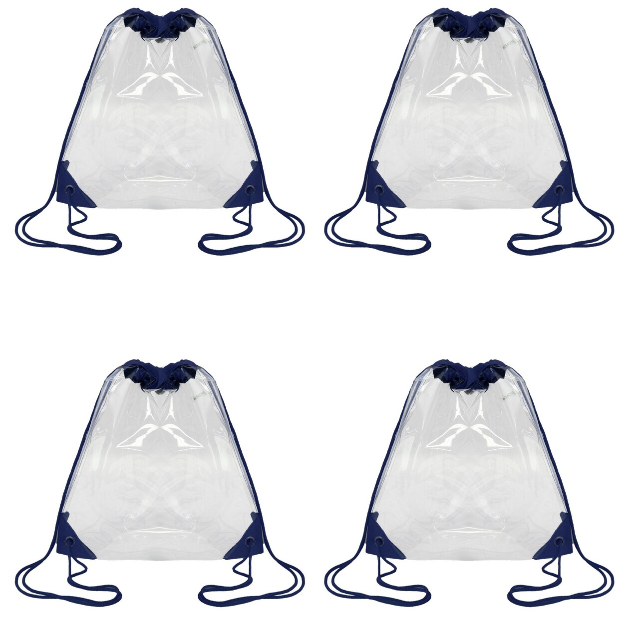 Ultimate Stylish Clear Drawstring Pack | PVC material Fashionable Transparent Travel Backpack | RAHEEV®